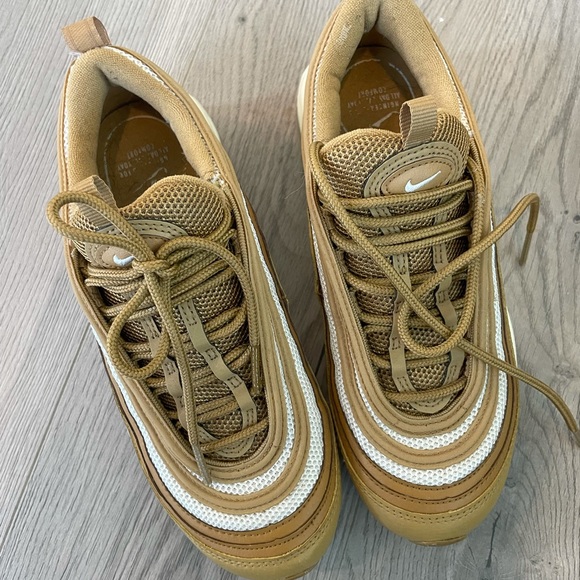 Nike women’s air max 97’s in gold color way. - Picture 3 of 4